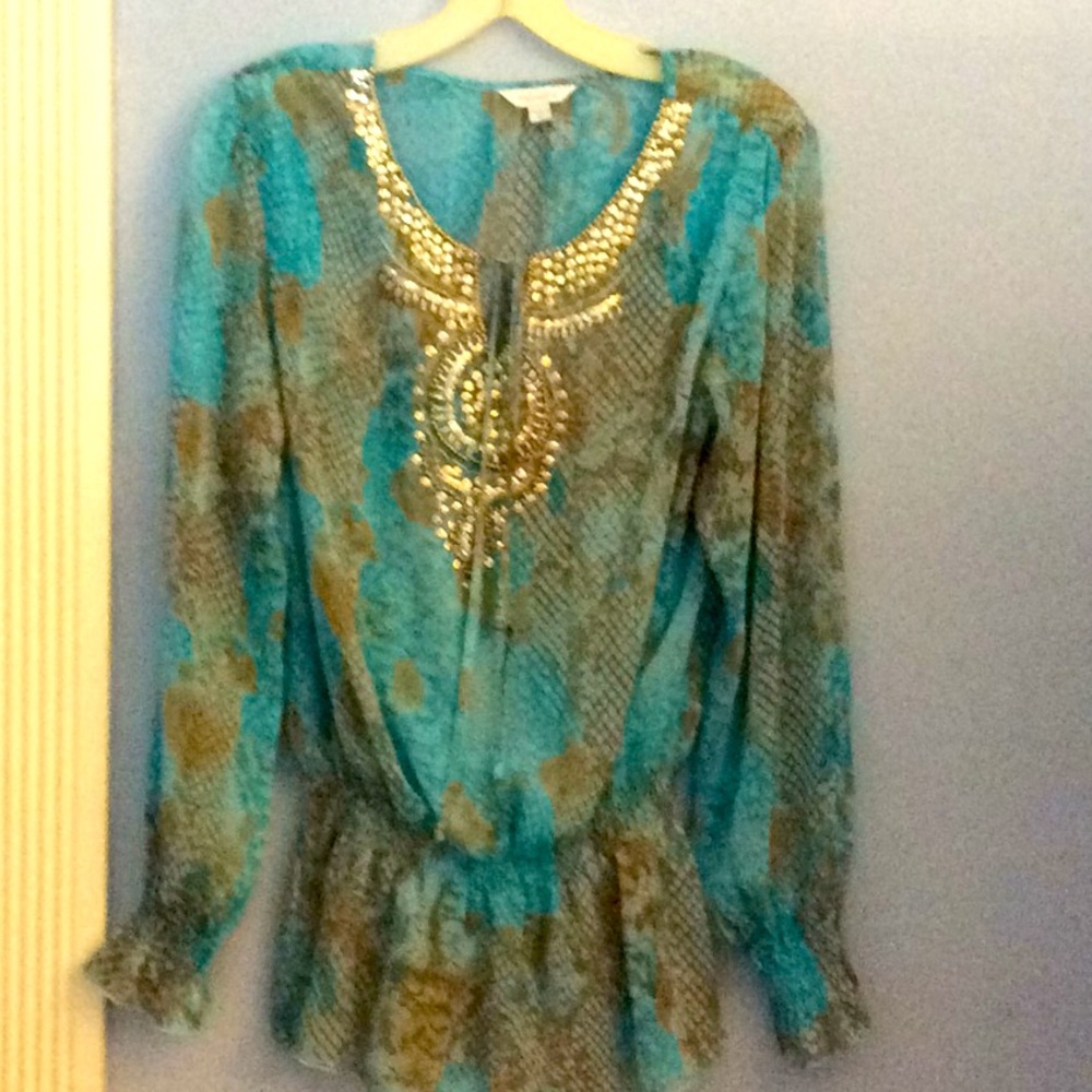 Fun vintage bohemian top